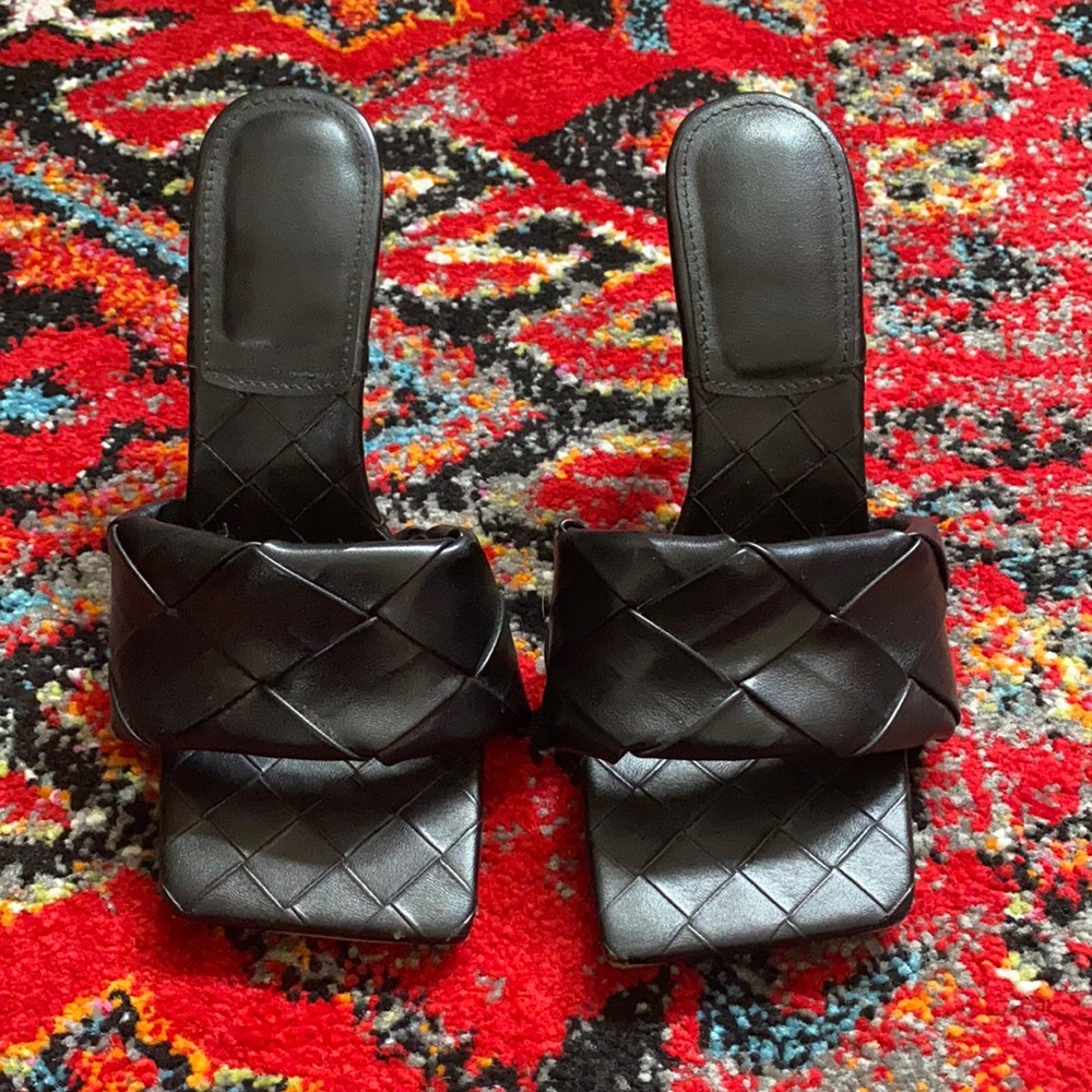 Woven Strap Mule